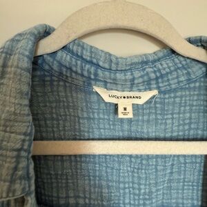 Lucky Brand Light Blue button down